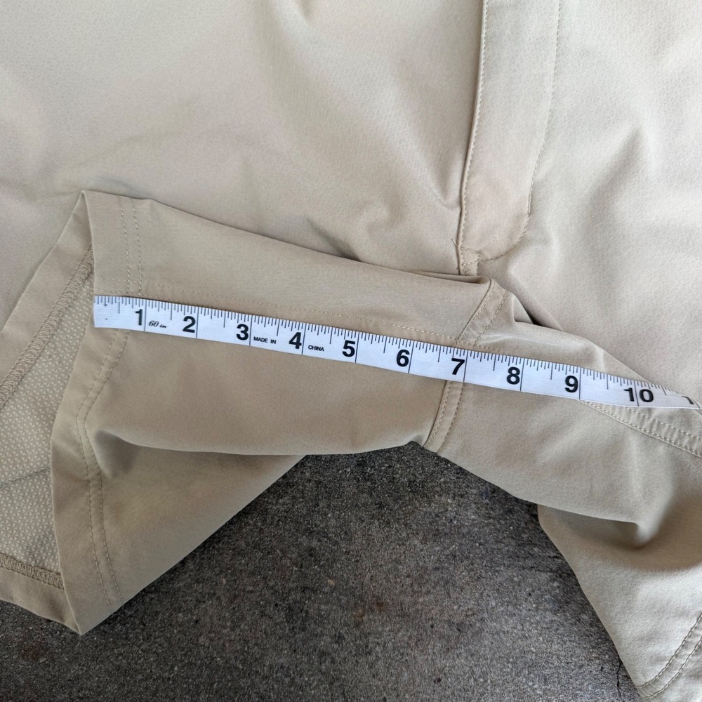 The North Face Mens Hiking Shorts Khaki Tan Size 40 Nylon Outdoor Cargo 7 Inseam - Picture 5 of 7